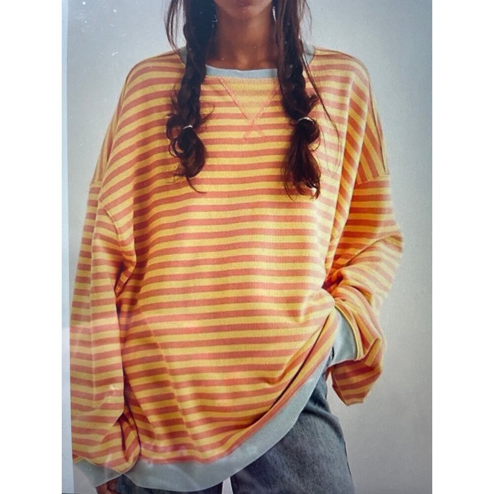 Free People We The Free Oversized Sweatshirt - Size L